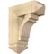 Ekena Millwork Merced Arts and Crafts Rough Sawn Bracket w/ Offset Brace, Douglas Fir, 8"W x 20"D x 24"H BKT0806X20X24MRC03RDF - alternate 1